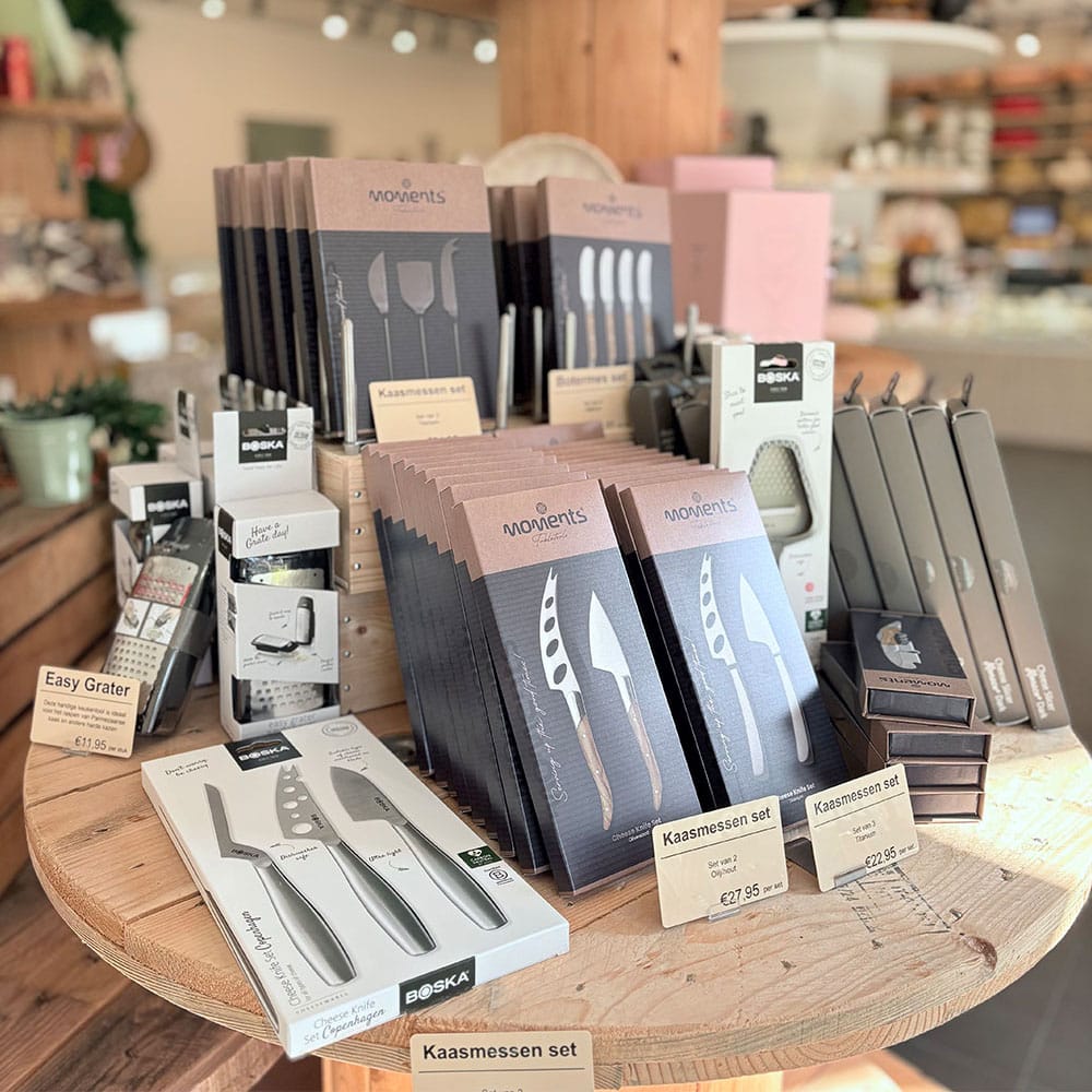Foto cheese tools Vierkant